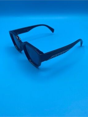 Prada Black Rectangular Sunglasses